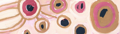 Barbara Mbitjana Moore 581-15 Ngayuku ngura, My Country original Australian Aboriginal artwork at Tingari Arts detail view