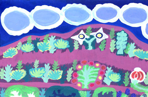 North of Brown’s Bore | 91cm x 61cm | TDNJ 407