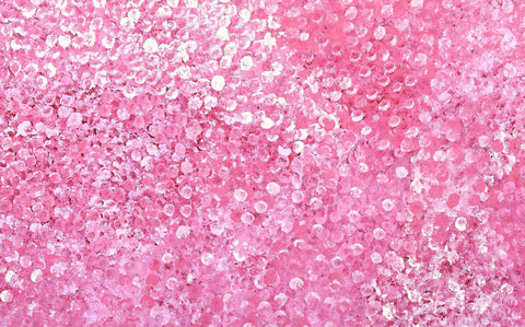 Josie (Josepha) Petrick Kemarre TJP 1007-7 Bush Flowers and Plum 153 x 91cm original Australian Aboriginal artwork at Tingari Arts detail view