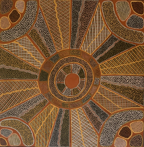 Kulama ceremony | 80cm x 80cm | 649-03
