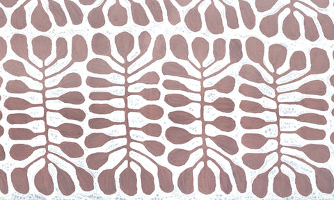 Mitjili Napurrula TMN412 Watiya 183cmx121cm original Australian Aboriginal artwork at Tingari Arts detail view