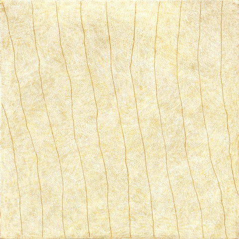 Kathleen Petyarre TKP403 Mountain Devil Lizard Dreaming - Sandhill Country (After Hailstorm) 121cm x 121cm original Australian Aboriginal artwork at Tingari Arts vertical view 002