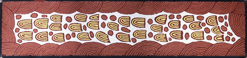 Narpula Scobie KNS02007 original Australian Aboriginal artwork at Tingari Arts horizontal view